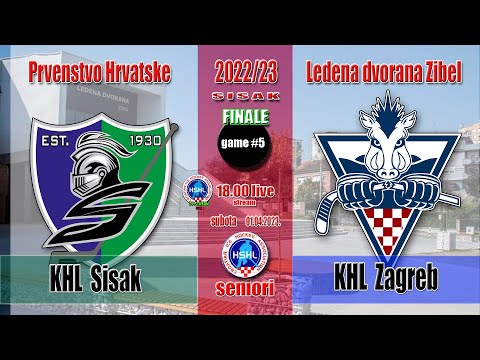 KHL SISAK vs KHL ZAGREB PETA PLAYOFF