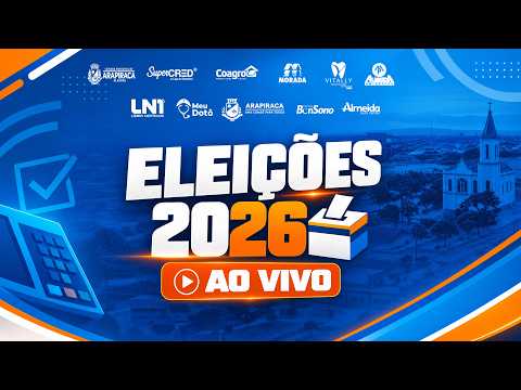 ELEIÇÕES 2026 AO VIVO | COBERTURA ESPECIAL | RÁDIO LÍDER FM ARAPIRACA 101,9