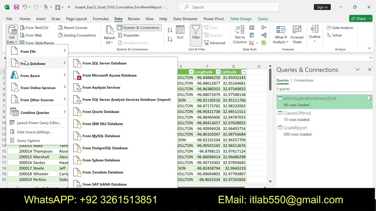 Exp22_Excel_Ch10_HOE - Commodities 1.1 | Excel Chapter 10 Hands-On Exercise – Commodities_Mylab_Ch10