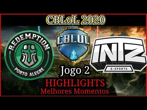 CBLoL 2020 RDP vs ITZ highlights do jogo 2 | CBLoL 2020 Redemption vs INTZ highlights jogo 2.