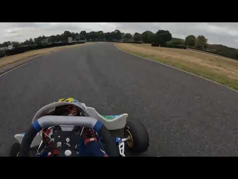 Onboard Vid from Hooton Park Circuit Test day in a DRS62 Kart.