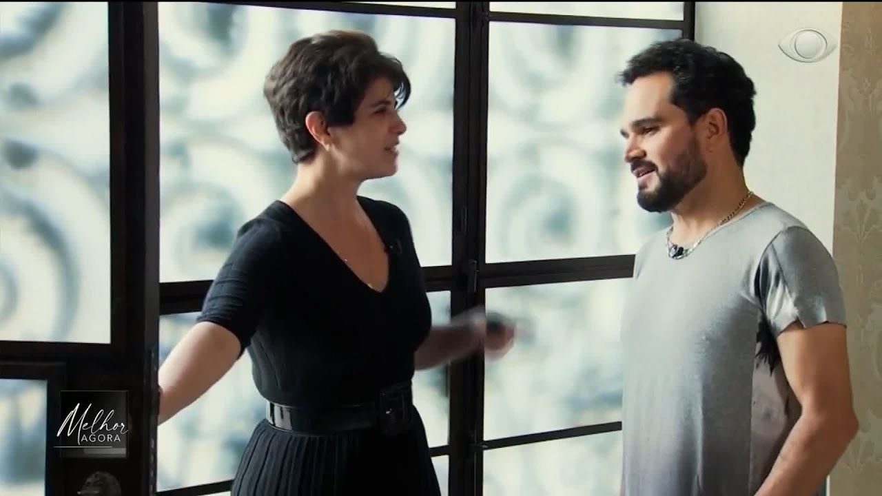 Mariana Godoy conhece a casa de Luciano Camargo e seu trabalho gospel | MELHOR AGORA