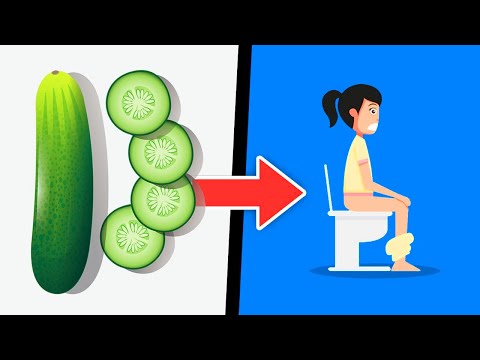 DAS passiert mit deinem Körper, wenn du jeden Tag 1 ganze Gurke isst!