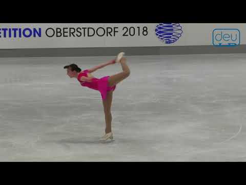 Franki Wilson. Oberstdorf 2018. Masters Ladies I FS. 2d place