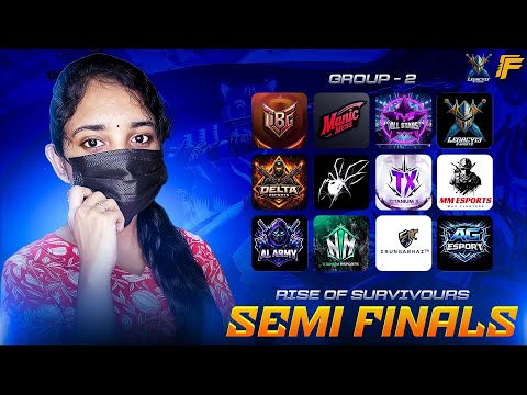 💚SEMI FINAL GROUP B MATCHUPS || FACE CAM 😻 LIVE || LEGACY 13 ESPORTZ