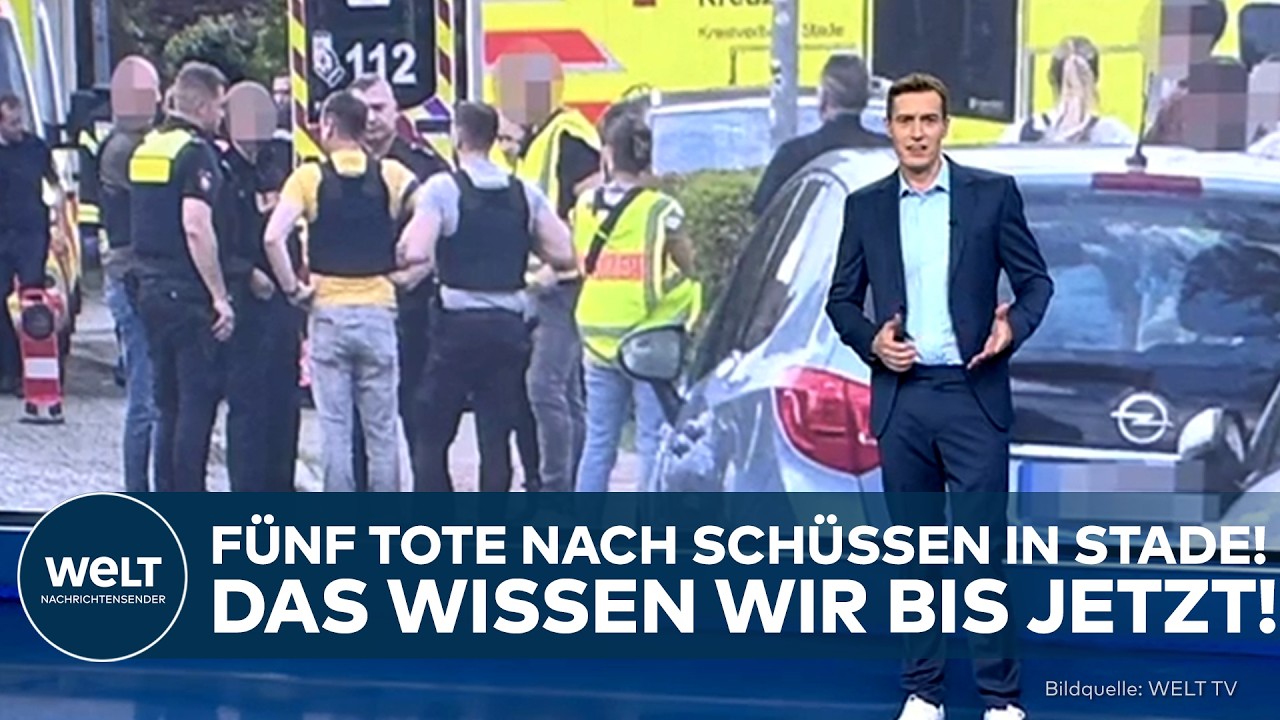 STADE: Fünf Tote nach Schüssen! Polizei nimmt zwei Personen fest! Das wissen wir bis jetzt!