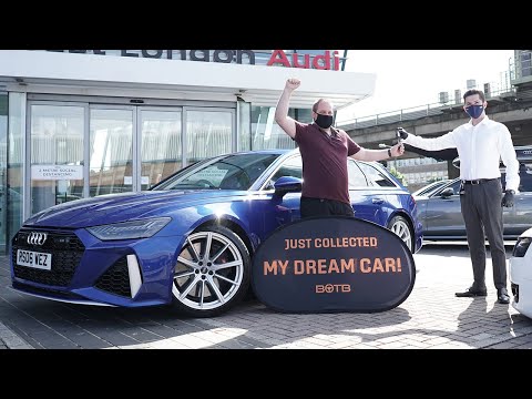 BOTB Winner Matthew Wesley collects his Audi RS6 Avant!