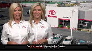 Toyotathon is On at J Pauley Toyota