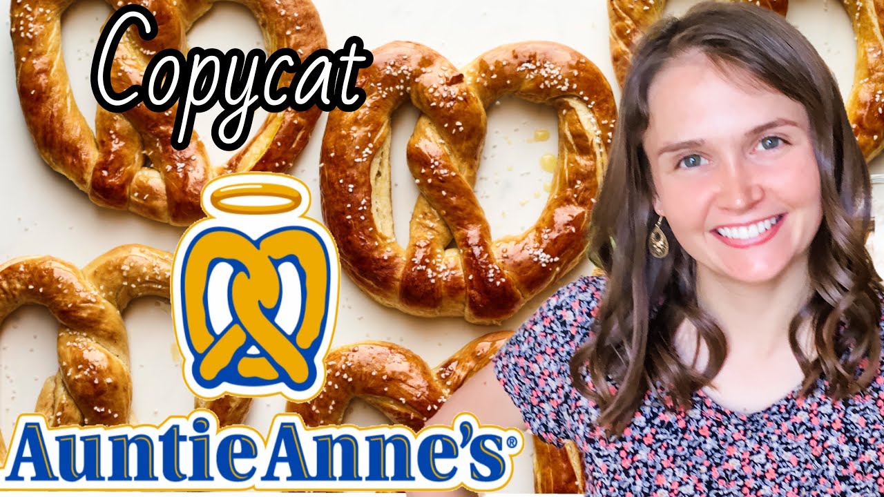 COPYCAT AUNTIE ANNE'S PRETZELS | Best Homemade Pretzels Recipe EVER! | Auntie Anne's | Julia Pacheco