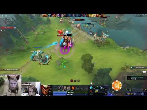 Support Arteezy & Mid Dyrachyo comms in a Pub Game 🤣