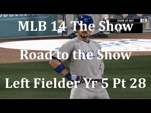 MLB 14 The Show (PS4) Road to the Show Left Fielder Yr 5 - Pt 28