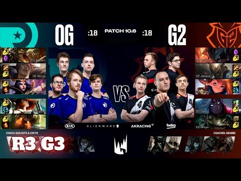 Origen vs G2 Esports - Game 3 | Round 3 PlayOffs S10 LEC Spring 2020 | OG vs G2 G3