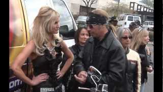 Bret Michaels Rides In on Destination Arizona to Salute the troops