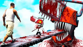 FRANKLIN Salva al BEBÉ CHAINSAW En GTA 5