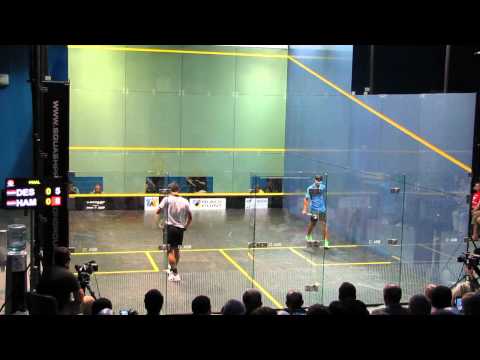 World Junior Squash Championships Wrocław 2013 Fares Mohamed Dessouki - Karim El Hammamy (Set I)