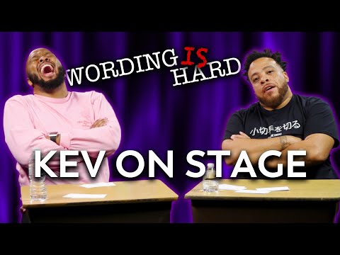 KevOnStage Vs Tahir Moore - WORDING IS HARD