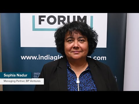 Sophia Nadur, Managing Partner, BP Ventures at #UKIndiaWeek 2022