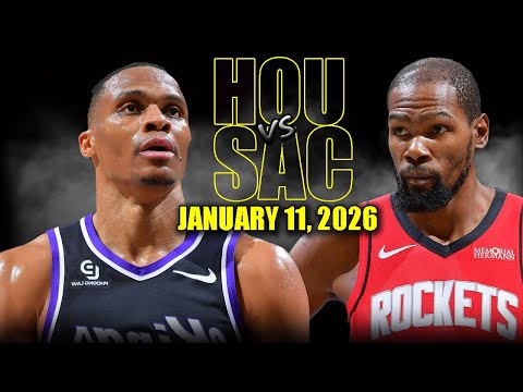 Houston Rockets vs Sacramento Kings Full Game Highlights – January 11, 2026 | NBA Season
