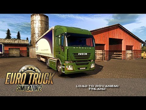 Euro Truck Simulator 2 ¦ Promods 2-26 ¦ Load to Rovaniemi Finland