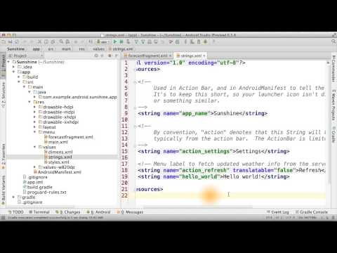Welcome to Developing Android Apps