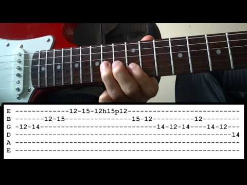 Weezer- Cleopatra- Guitar Solo Lesson