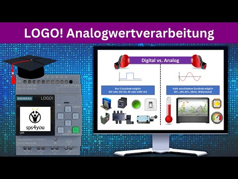 Analogwertverarbeitung - Siemens LOGO! Online Kurs Kapitel 5.1 - LOGO! programmieren lernen