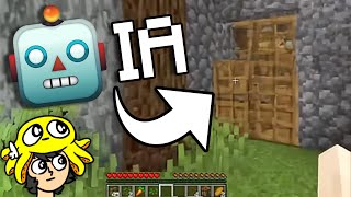 minecraft mas é tudo feito com IA