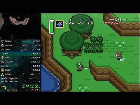 Zelda - A Link to the Past 100% Speedrun in 1:44:39 (No Major Glitches)