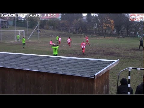 Bajnai SE U19 - Tokod SE U19 2-3 (2-2) - Összefoglaló