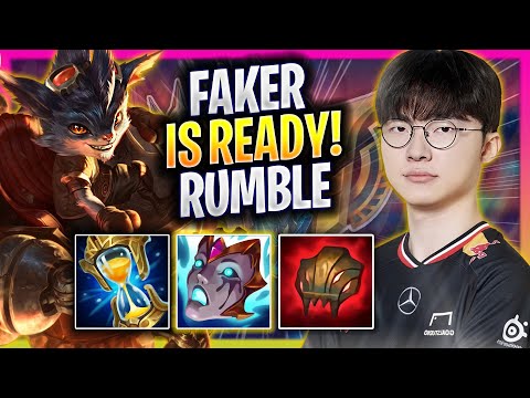 FAKER IS READY TO PLAY RAMBLE! - T1 Faker Plays Rumble TOP vs Lulu!
