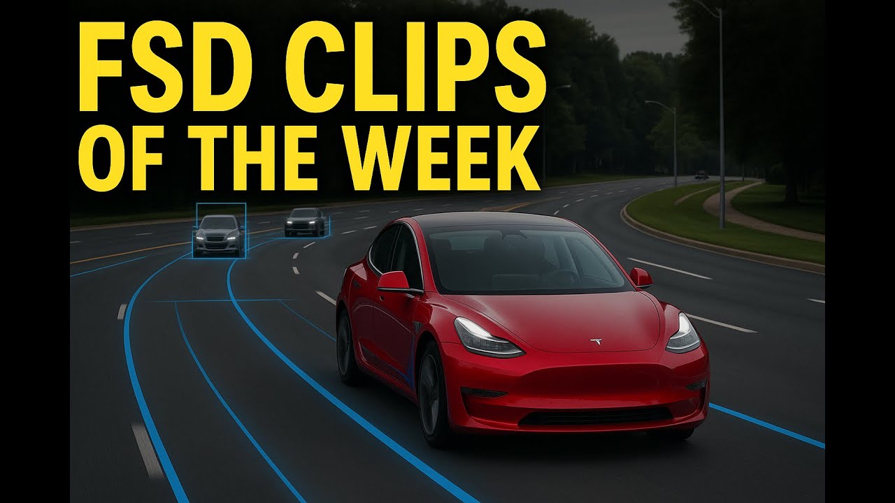 Tesla FSD Clips of the Week