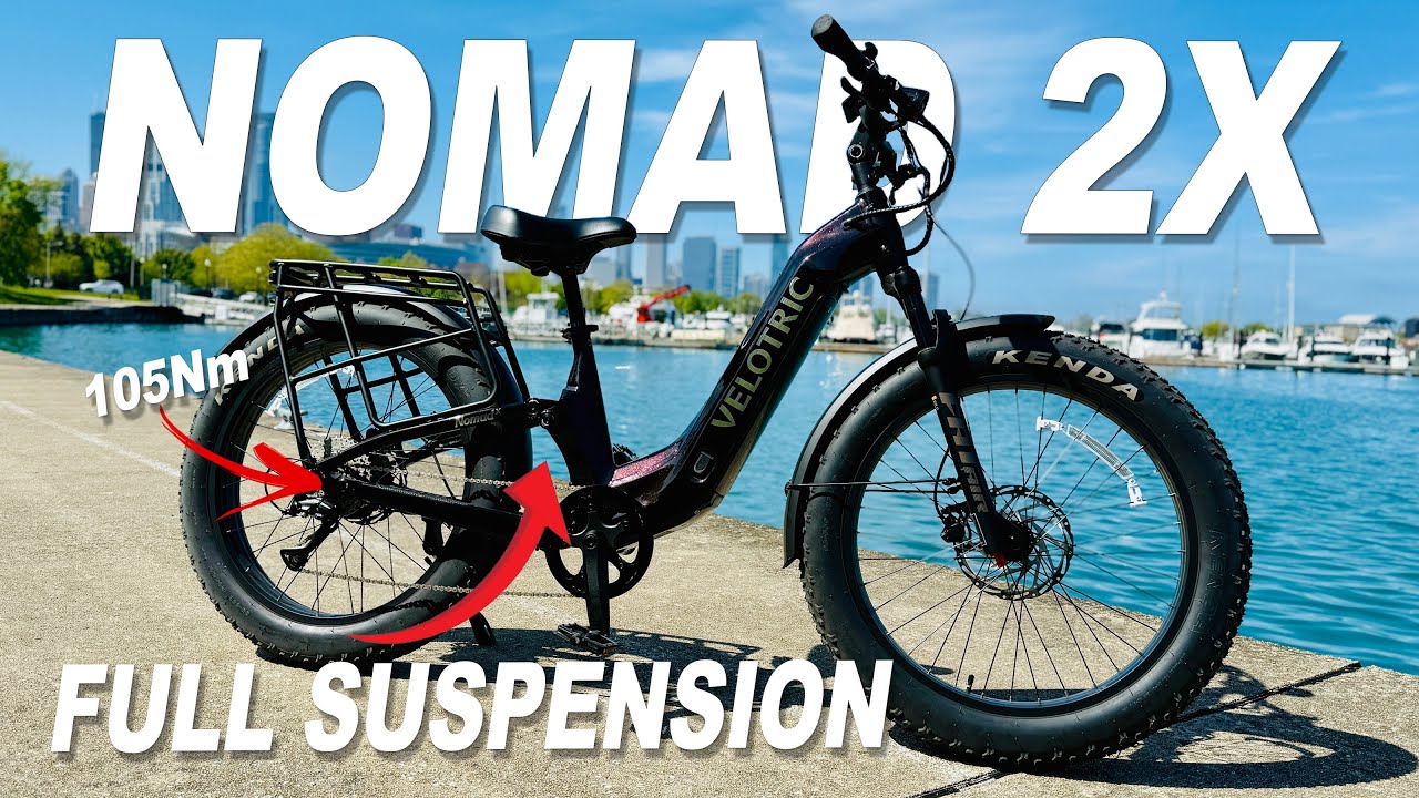 Velotric Nomad 2X: Full Suspension, 105Nm Beast!