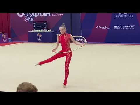 Anastasiia Ikan - Ukraine - hoop finals - Sofia Cup International Gymnastics Tournament - 2024