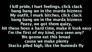 Iggy Azalea Feat. T.I - Murda Bizness (Lyrics On Screen)