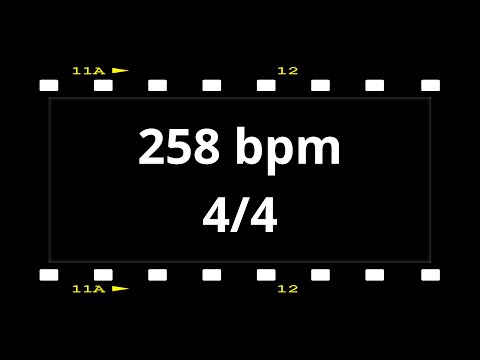 4/4 Metronome - 258 BPM 🎵