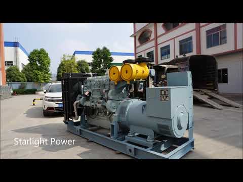 500KW Power & Generator Set Powered by Mitsubishi Diesel Engine
