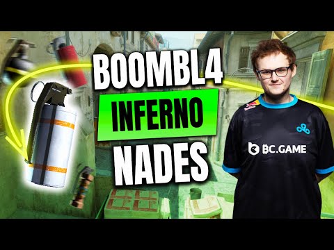 Boombl4 POV Inferno Nades - Utility POV vs FaZe | CS2 BLAST Premier Fall Groups 2024