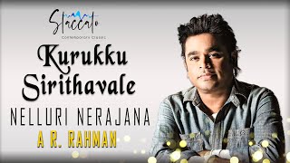 Kurukku Sirithavale  - Nelluri Nerajana | Staccato | A R. Rahman | Instrumentals