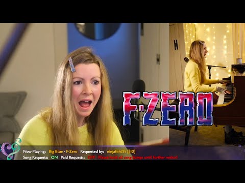 First Time Playing Big Blue from F-Zero on Piano!