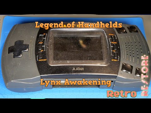 Repairs don't always go as planned:  Atari Lynx II Edition