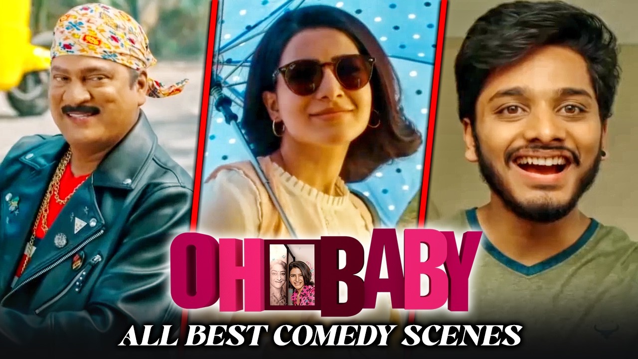 Oh Baby Hindi Dubbed Movie All Best Comedy Scenes | Samantha Funny Moments 😃😂🤣