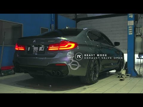 2018+ BMW G30 530i M Sport w/ Armytrix Decat Valvetronic Exhaust, Installation and sounds!