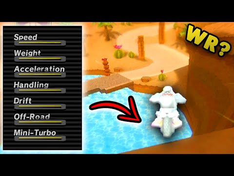 Breaking Every Mario Kart Wii World Record In 1 Try? (Max Stats, Wii Cups)