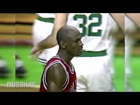 Michael Jordan Got Challenged by Reggie Lewis (1991.03.31)