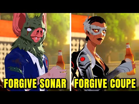 Dispatch Episode 8 Choices - Forgive Sonar vs. Forgive Coupe