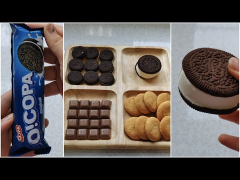 Filling Platter with sweets. chocolate. Icecream. biscuit#asmr#satisfying#odllysatisfying