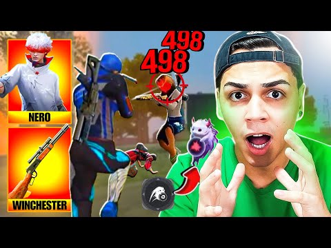 Freitas testing the skills of the new character Nero in Free Fire. Check it out! His skill is unb...