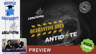 Meeple University - Quarantine Area Antidote Escape Room video thumbnail