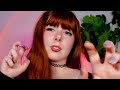 ASMR Semi Mean Girl Is OBSESSED With Your Face Face Touching Scratching With Long Nails
