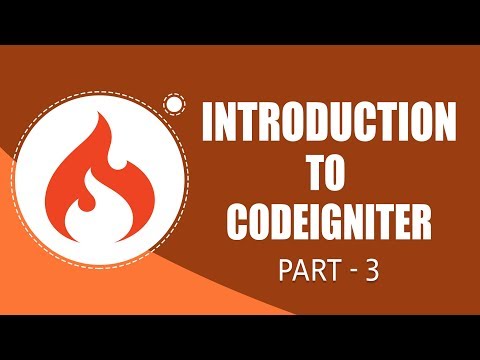 CodeIgniter Framework | CRUD Functionality | Part 3 | Eduonix